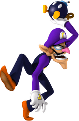 Waluigi - Mario Party 6 Waluigi Png