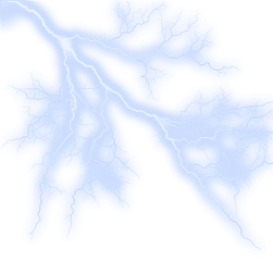 Download Blue Electricity Png - Transparent Background Lightning Bolt Png