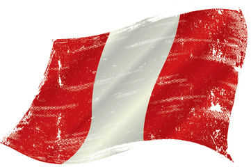 Peru - Radio Wave French Flag Png