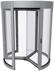 Security Revolving Doors - Revolving Door Png