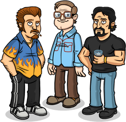 Trailer Park Boys Png Vector Clipart - Trailer Park Boys Cartoon