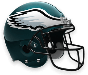 Atlanta Falcons Helmet Png - Raiders Vs Eagles Logos