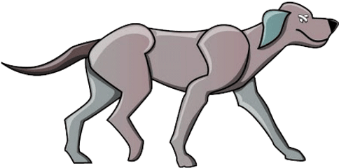 Gif Dog Walking Animated - Dog Walking Gif Animated Png