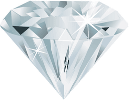 Diamond Vector Gemstone Free Clipart HD - Free PNG