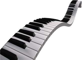 Royalty Free Library Piano Keyboard Png - Piano Keys Transparent Background