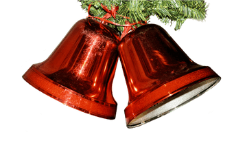 Red Christmas Bell Png Image - Di Che Colore Sono Le Campane