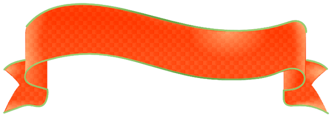 Vector Banner Png Transparent Free For - Orange Banner Transparent Background