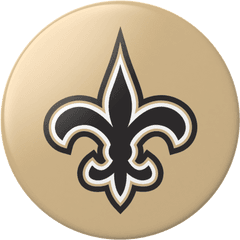 Popsockets New Orleans Saints Helmet Phone Grip In Black - New Orleans Saints Game Day Png