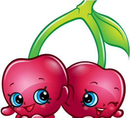 Shopkins Cereza Png Clipart - Shopkins Coloring Pages Cheeky Cherries