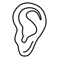 Ear Vector Free PNG HQ