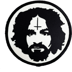 Charles Manson Iron - On Patch Charles Manson Natural Born Easy Charles Manson Drawing Png