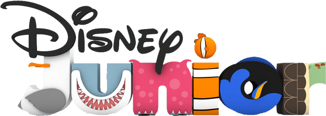 Nemo Clipart Logo Picture - Disney Junior Logo Png