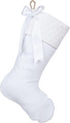 White Christmas Collection - Stocking F White Christmas Stockings Png