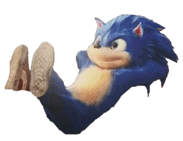 Sonic The Movie Hedgehog Free PNG HQ