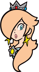 Rosalina Profile Super Mario Art 3d - Super Mario 3d World Rosalina Icon Png