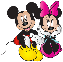 Mickey Mouse And Minnie - Mickey E Minnie Mouse Png