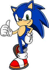 Sonic Hedgehog Blue Ok Transparent Png - Sonic The Hedgehog Ok