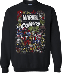 Comics Logo Thor Hulk Iron Man Avengers Spiderman Daredevil Strange Loki Thanos T Shirt Hoodie Sweater Sweatshirt Png