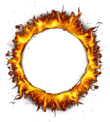 Flame Circle Transparent Png Image - Ring Of Fire Circle