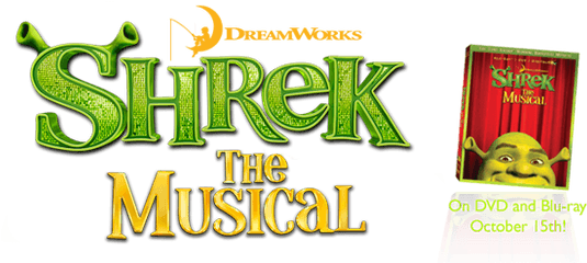 Dreamworks - Shrek The Musical Title Png