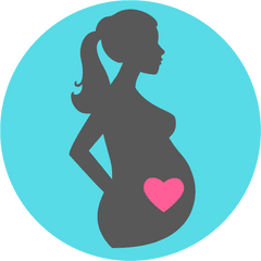 Pregnant - Pregnant Clipart Png