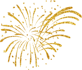 Sparkles Fireworks Png Transparent Image - Free Transparent New Year Fireworks Png