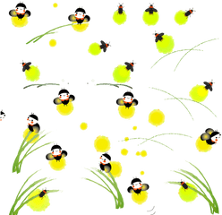 Download Flora Leaf Of Cartoon Poster The Fireflies Hq Png - Fireflies Cartoon