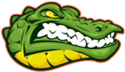 Gator Logo Transparent Vector Clipart - East Carolina Aquatics Png