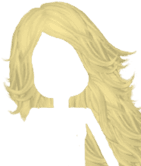 Blonde Hair Vector Png - Blonde Hair Anime Png