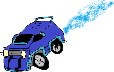 Rocket League Gif Compact Car Portable - Rocket League Png