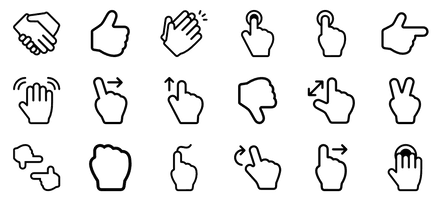 Gesture PNG Download Free