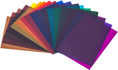 Lee - Filters Effect 18 Pcs For External Camera Flash Paper Png