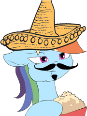 Kanashiipanda Chewing - Rainbow Dash Eating Gif Png