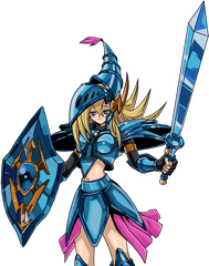 The Magic Of Internet - Dark Magician Girl Knight Png