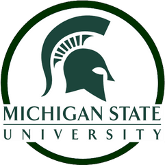 Logo Clipart Michigan State University - Michigan State Uni Logo Png