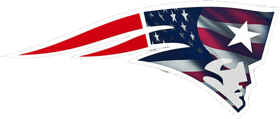 American Flying Elvis - New England Patriots Png