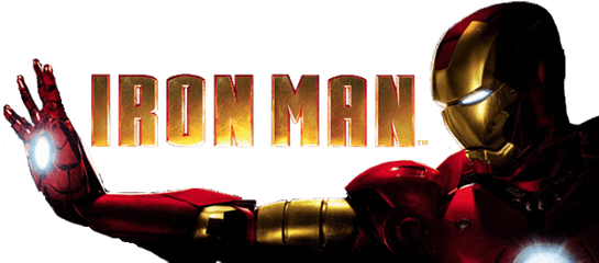 Iron Man - Iron Man With Logo Png