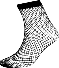 Black My Jewellery Socks Fishnet - Sock Png