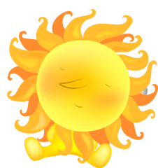 Cartoon Cute Summer Hot Sun Png Download - 20932222 Free Cute Png Cartoons Sun