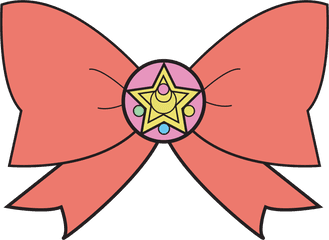 Bow Clipart Library Download - Sailor Moon Png Transparent