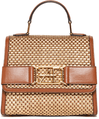 Woven Handbag With Af Logo - Kelly Bag Png