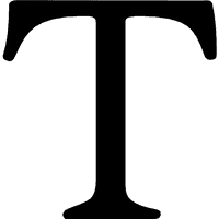 T Letter Free Clipart HD - Free PNG
