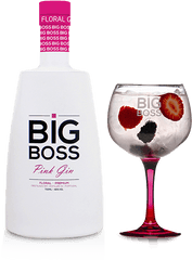 Big Boss Pink U2022 A Portuguese Affair - Big Boss Pink Gin Png