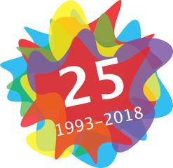 Celebrating Our 25th Anniversary - Graphic Design Png