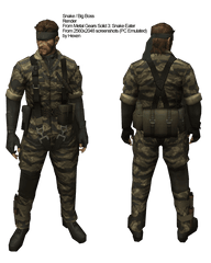 Big Boss Mgs3 Png Image