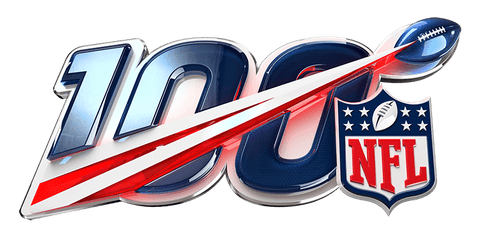 Nfl 100 Logo Clipart - Nfl Logo 100 Png