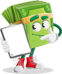 Money Transparent Png Image - Vector Cartoon Characters Png