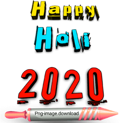 Holi Png Image 2020 - Happy Holi 2020 Png