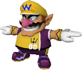 Mario Strikers Wario Png Image With No - Fictional Character