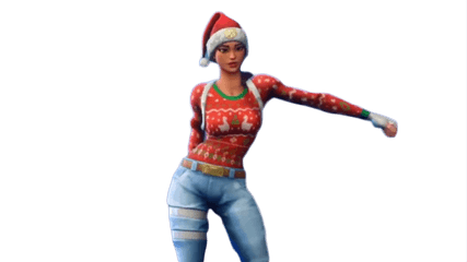 Floss Fortnite Christmas Png Image - Fortnite Christmas Png